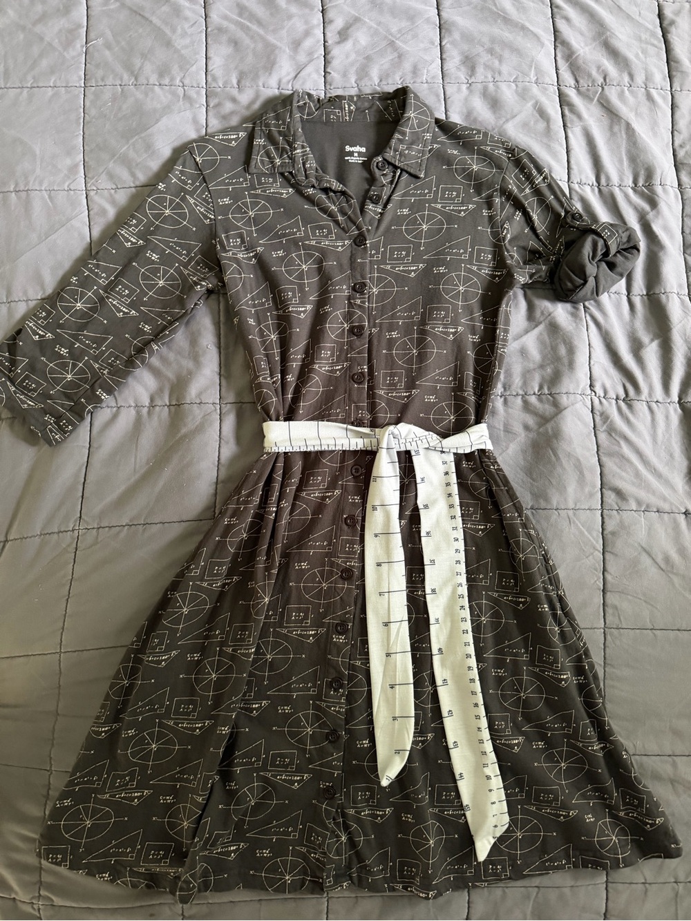 Svaha Geometry Teacher Dress